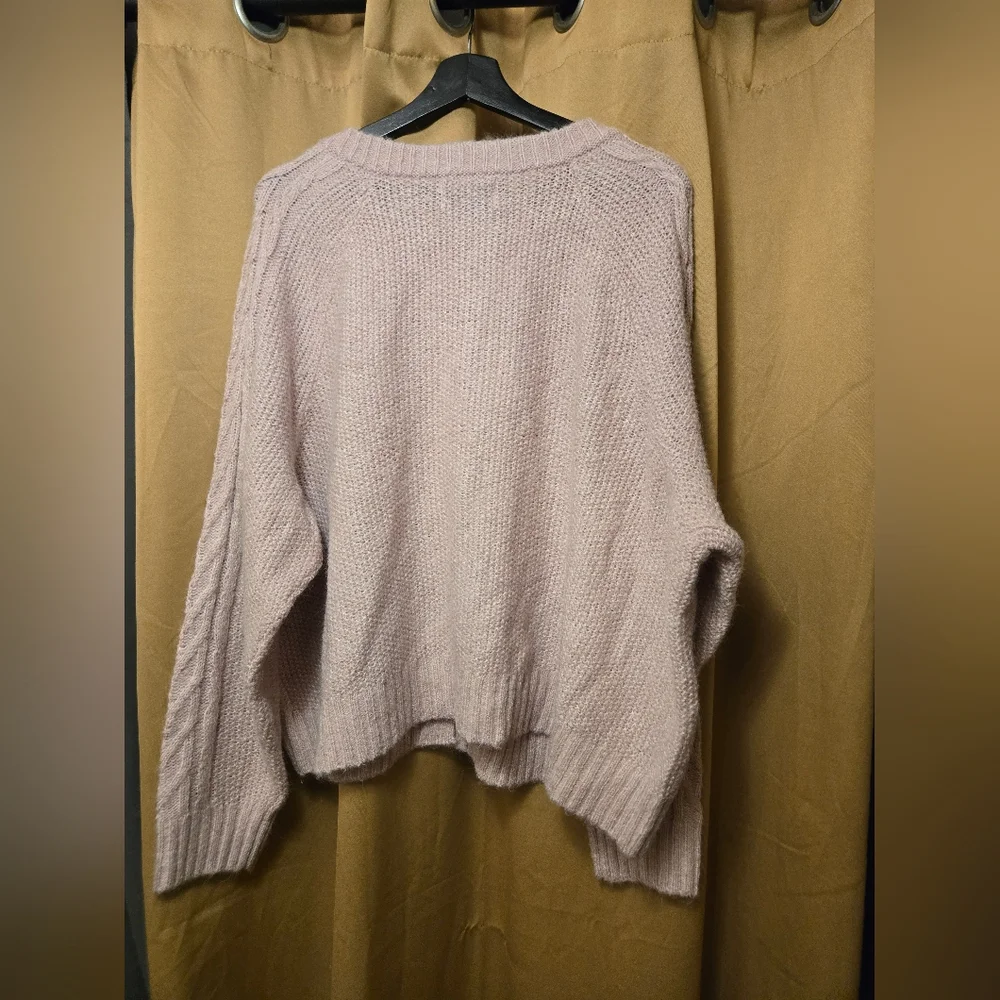 Old Navy 3x Cozy Cable-Knit Cardigan